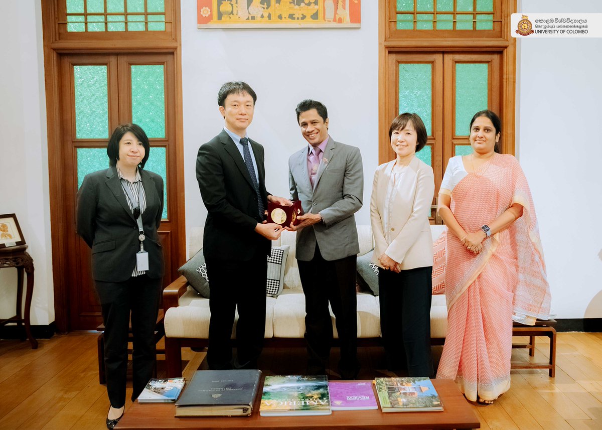 University Colombo (@colombouni) on Twitter photo JICA Chief Representative Visits University of Colombo to Discuss Strategic Collaborations. <a href="/jica_direct_en/">JICA - Japan International Cooperation Agency</a>
cmb.ac.lk/jica-chief-rep…
#JICA #InternationalPartnership #SustainableDevelopment #HigherEducation #JICAChair #JapanSriLanka #GlobalEngagement JICA Chief Representative Visits University of Colombo to Discuss Strategic Collaborations. <a href="/jica_direct_en/">JICA - Japan International Cooperation Agency</a>
cmb.ac.lk/jica-chief-rep…
#JICA #InternationalPartnership #SustainableDevelopment #HigherEducation #JICAChair #JapanSriLanka #GlobalEngagement