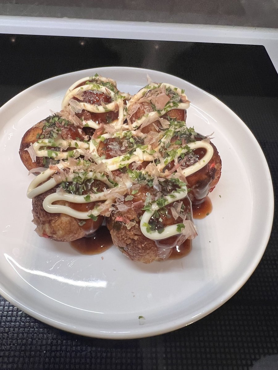 LittleArtPhotag's tweet image. I made them again, so tasty and easy to make Takoyaki Balls
