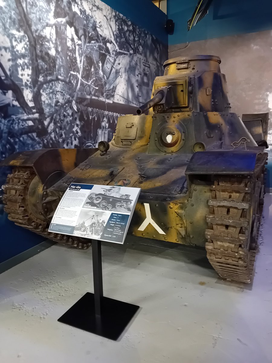 Philip Brazier (@philipbrazier3) on Twitter photo One for <a href="/HistoryBowsh/">Jack Bowsher - Thunder Run: Meiktila 1945</a> and <a href="/robert_lyman/">Robert Lyman 🇺🇦</a> spotted at the <a href="/TankMuseum/">The Tank Museum</a> the Type 95 Ha-Go. One for <a href="/HistoryBowsh/">Jack Bowsher - Thunder Run: Meiktila 1945</a> and <a href="/robert_lyman/">Robert Lyman 🇺🇦</a> spotted at the <a href="/TankMuseum/">The Tank Museum</a> the Type 95 Ha-Go.