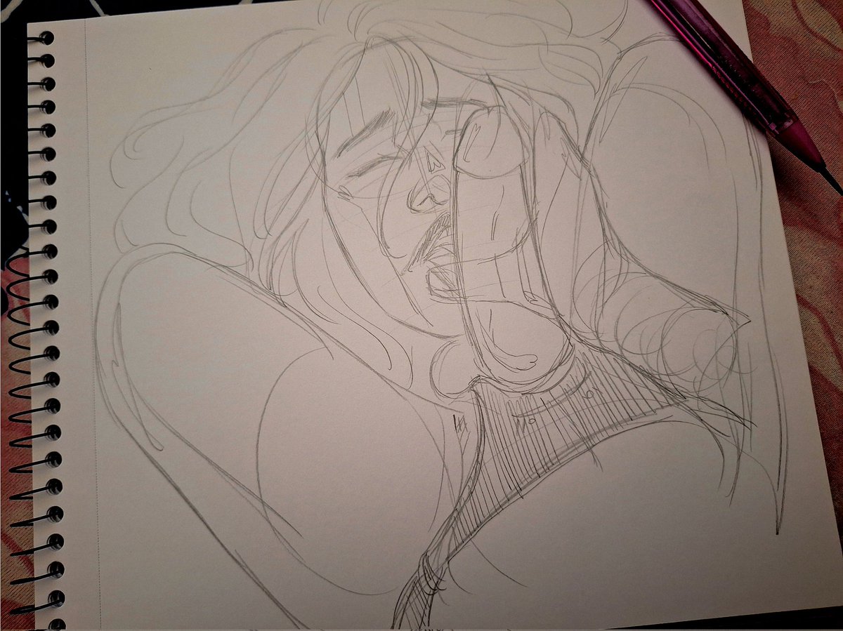 bigflooparh's tweet image. butchfemme wip cause sucking a butch strap can save lives