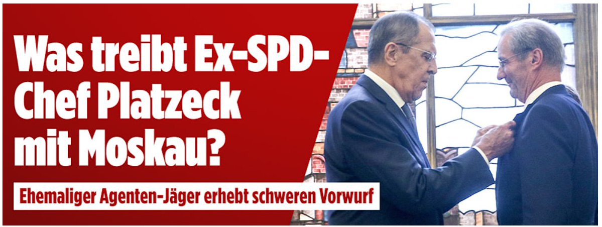 Die #SPD Russland Connection scheint weiterhin sehr stabil zu sein