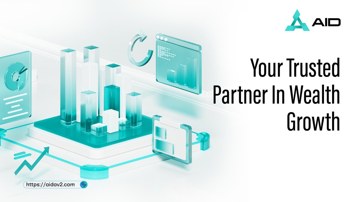 AIDAv2_official's tweet image. AID: Your Trusted Partner in Wealth Growth Through Intelligent DeFi Solutions
medium.com/@AIDAv2/aid-yo…

💼 AID: Your Trusted Partner in Wealth Growth
📊 Smart AI algorithms + secure DeFi strategies = smarter investing
🤖 Automated earnings
🔐 Protected wealth
💡 Simple experience…