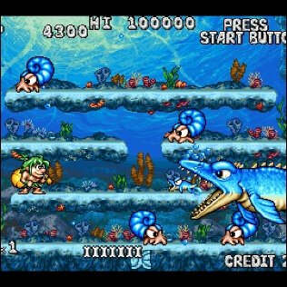 sir_top_and_hat's tweet image. Learn about Joe & Mac: Returns on data East Super pocket #arcade #evercade
Both Karnov & Makoto Mizoguchi appear as regular enemies in the games final world
An Armored Soldier from Rohga Armor Force appears during the bonus levels
Dr. Dogedo appears as the game's final boss