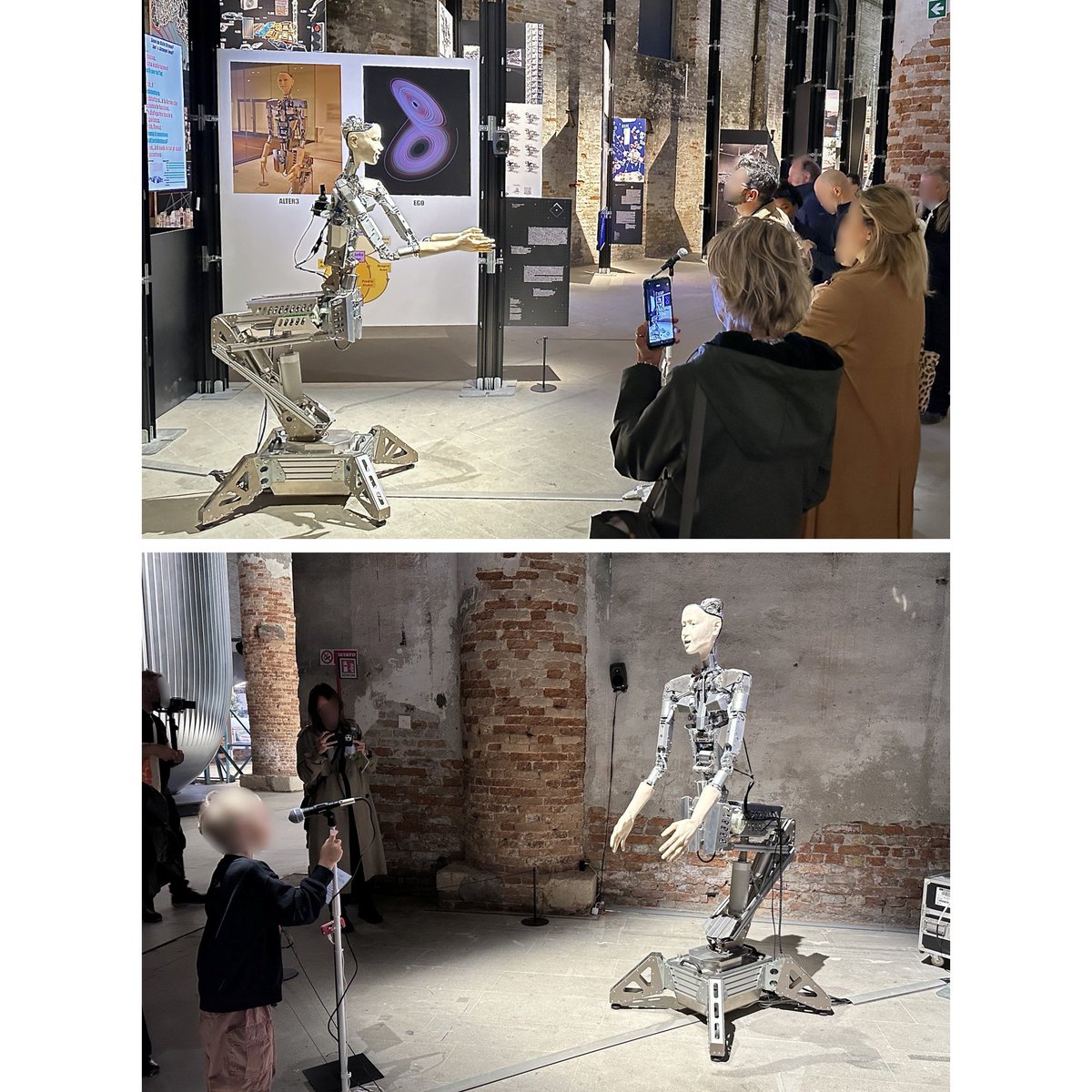 【ヒューマノイド・ロボット Alter 3を第19回ヴェネチア・ビエンナーレ国際建築展に出展】

東京大学大学院総合文化研究科広域科学専攻・池上高志教授とブリュッセル自由大学（VUB）Luc Steels名誉教授との共同研究成果

詳細はこちら➡️c.u-tokyo.ac.jp/info/news/topi…