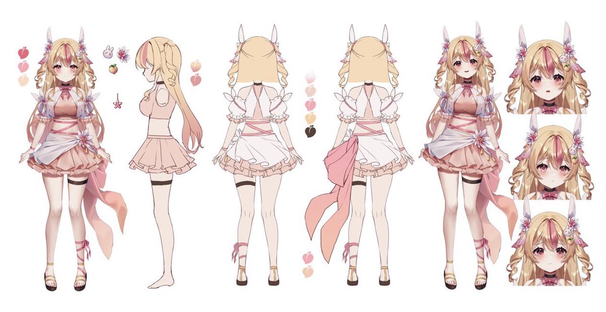 momokawausapi's tweet image. #VTuberの三面図が見たい
ここにくる前は旅芸人一座の踊り子をしておりました(*´ー`*)
なかなか陽の目を見ることがないけれど、タグが流行るタイミングで‥❕