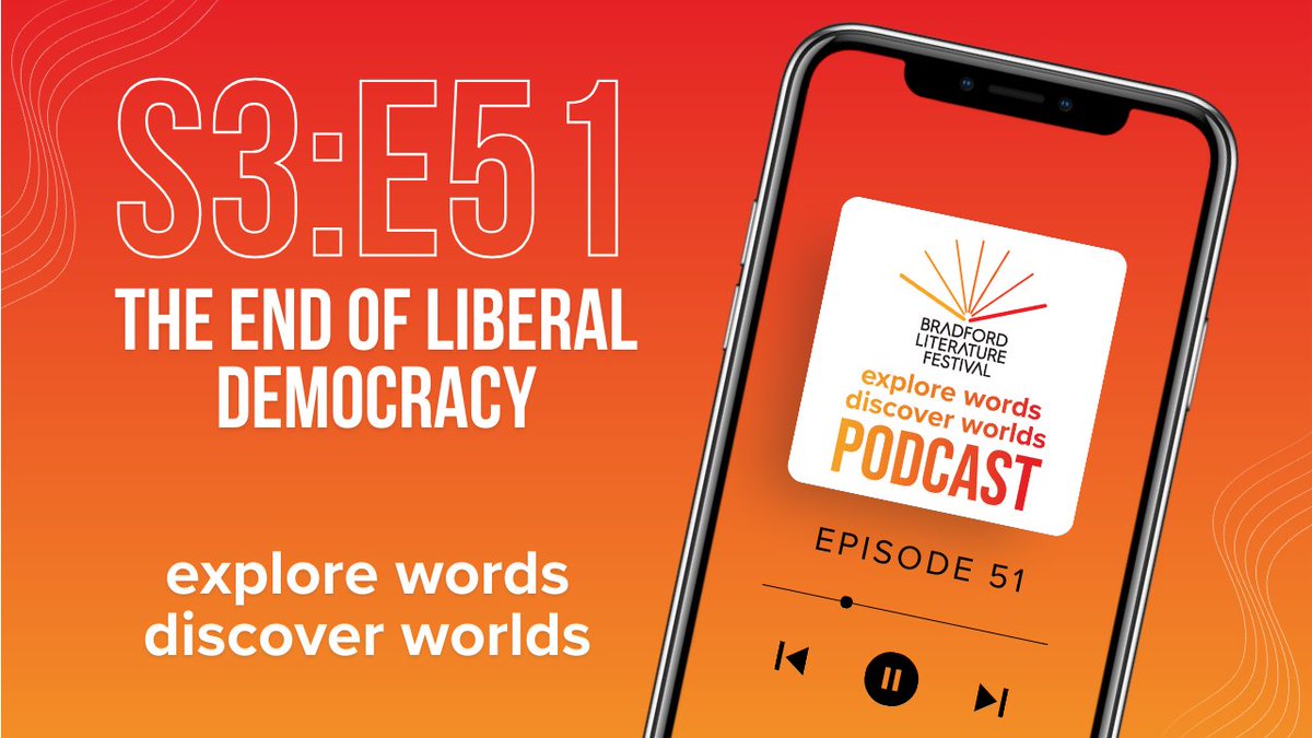 BradfordLitFest's tweet image. Join Anne Norton, Myriam François, Salman Sayyid and Saeed Khan for a fascinating discussion about the current state of democracy in the modern world.
New podcast episodes every week.🎧
linktr.ee/bradfordlitfest
#BradfordLitFest #Politics #Democracy #Podcast #WorldAffairs