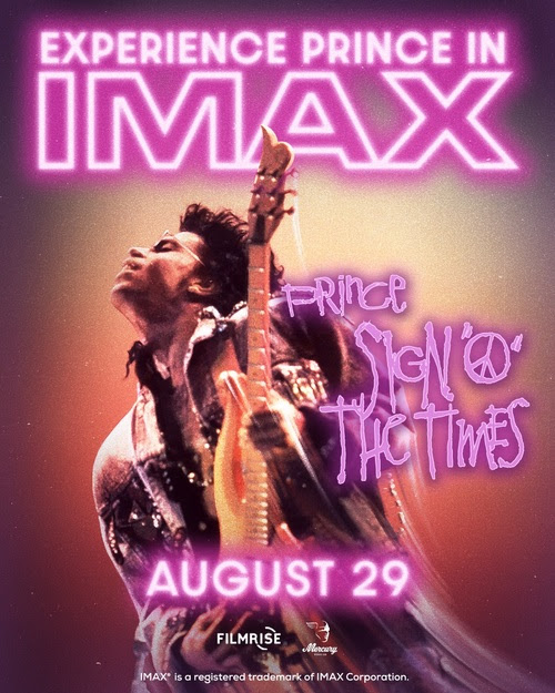 ComicCrusaders's tweet image. IMAXยฎ, Mercury Studios, Filmrise Partner For Exclusive Release of PRINCE โ SIGN Oโ THE TIMESโ In Collaboration with Paisley Park Enterprises! #PrinceSignOTheTimes #IMAX ow.ly/AIIJ50Wtj51