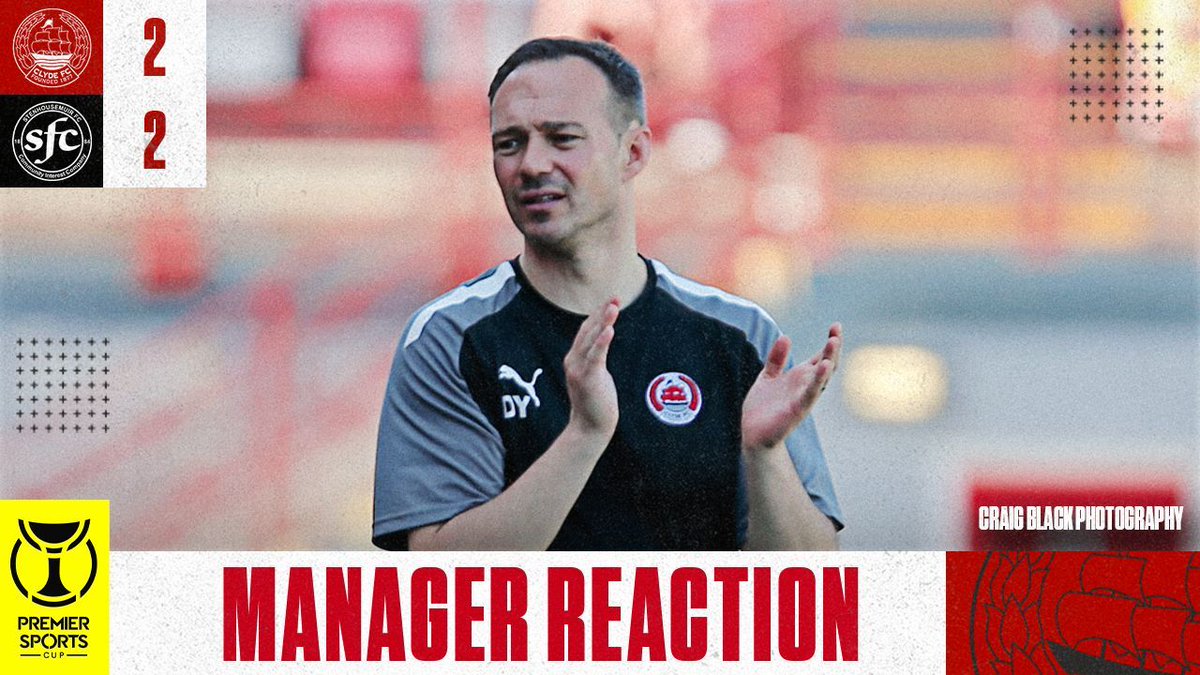 ClydeFC's tweet image. ๐ ๐ฎ๐ป๐ฎ๐ด๐ฒ๐ฟ ๐ฅ๐ฒ๐ฎ๐ฐ๐๐ถ๐ผ๐ป | ๐๐น๐๐ฑ๐ฒ ๐ฎ-๐ฎ ๐ฆ๐๐ฒ๐ป๐ต๐ผ๐๐๐ฒ๐บ๐๐ถ๐ฟ
Darren Young caught up with Clyde TV to discuss an entertaining evening of football, at the Hamilton Community Stadium.
youtu.be/mfBhQ7iMEP8
