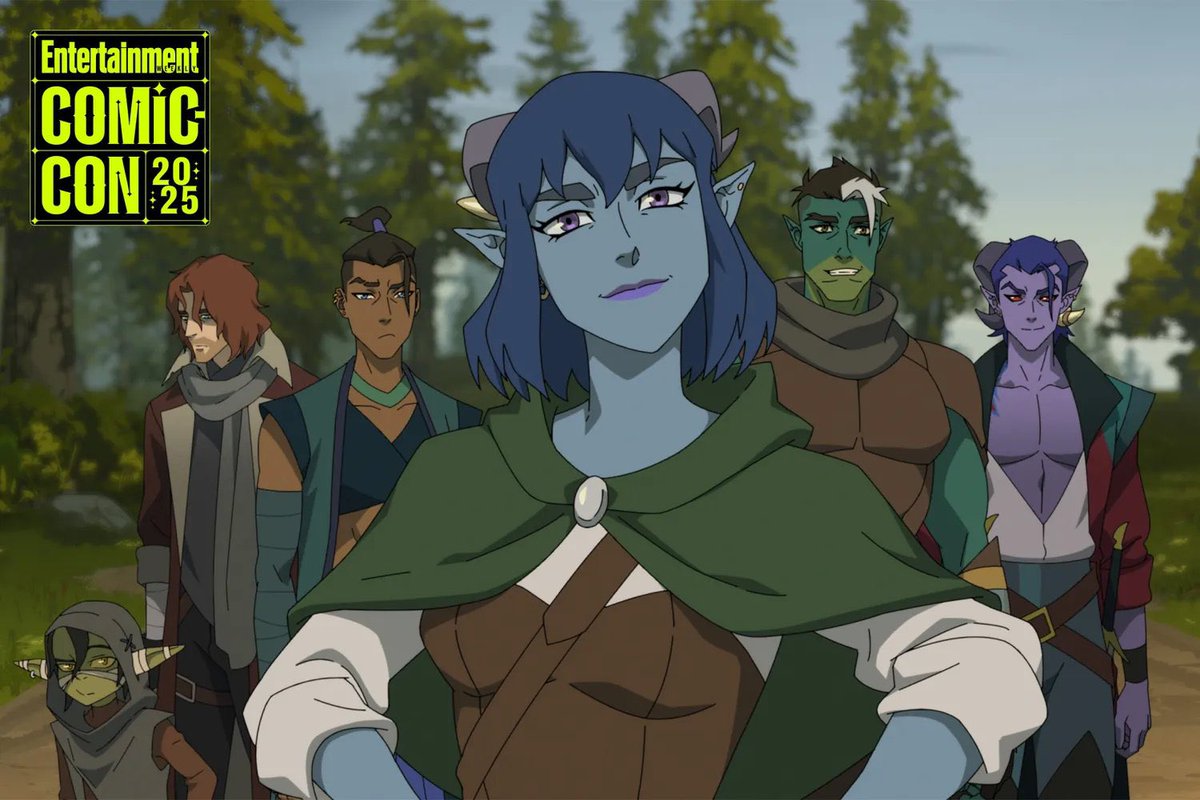 J0hnADouglas's tweet image. First look at the Mighty Nein animated series.
I might actually lose mutuals for admitting that I’ll be watching this.
IDGAF, I binged CR Campaign 2. It made for some good fantasy