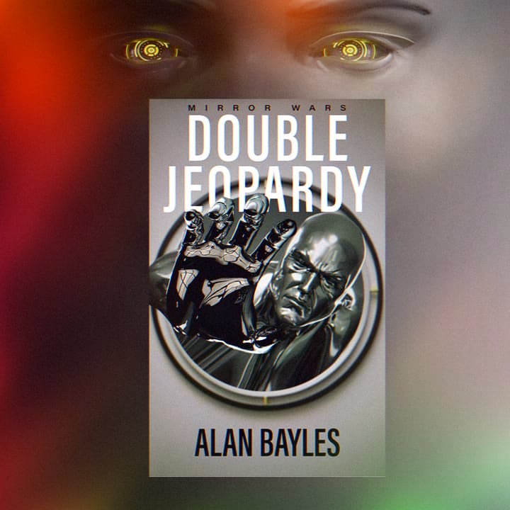 Two worlds collide when a portal opens a door to a parallel world. A fiendish entity plots from the shadows as two worlds clash. 

Whoever wins

Humanity loses
#BooksToRead #scifi #thriller #mystery #suspense #WritersLift #ShamelessSelfpromoWednesday 

➡️ mybook.to/DoubleJeopardy…