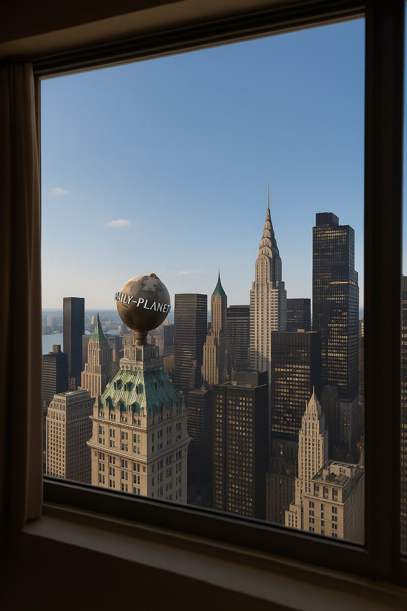 KentAtPlanet's tweet image. Good morning Metropolis,
The city’s already alive, sirens, taxis, someone laughing on the corner.
Hope today brings you clarity, courage, and a little bit of peace.
Wherever you are, keep going. You matter. 🌆