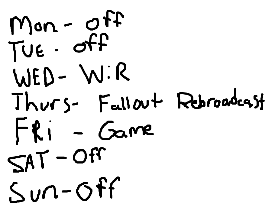 gavisbettel's tweet image. Small week this week in preparation to ENT appointment. 🌅🗣️🔇
All 2 PM PST / 5 PM EST