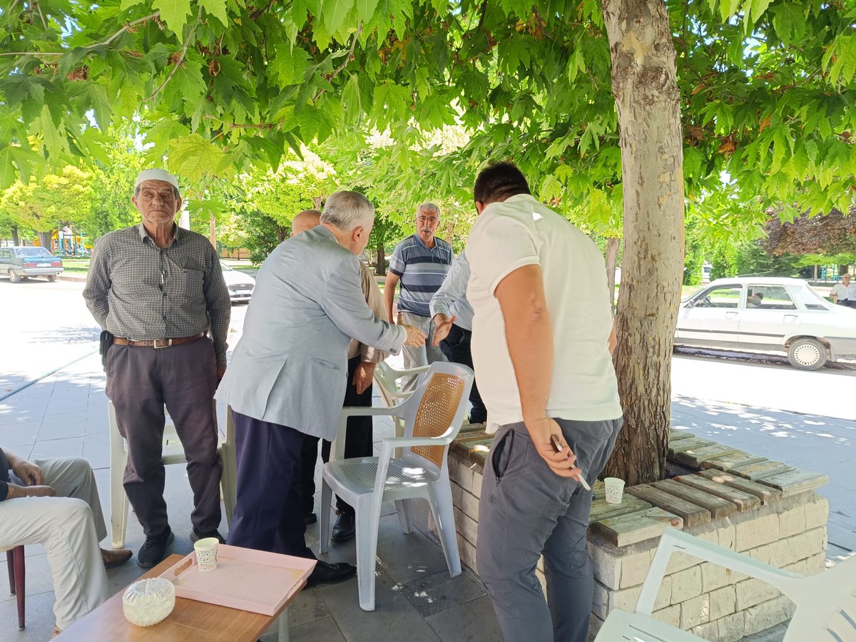 Doğukent Selimiye Camii bölgesinde hemşehrilerimizle bir araya geldik.