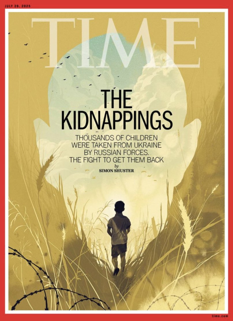 MykolaKuleba's tweet photo. Grateful to @thetimes for their powerful cover exposing russia's abduction of Ukrainian children. This spotlight brings crucial awareness to our @SaveukraineUs mission. 

Learn more about the fighting to get Ukrainian children back home: https://t.co/wMmILkBGCB https://t.co/JJ3wezZN0l