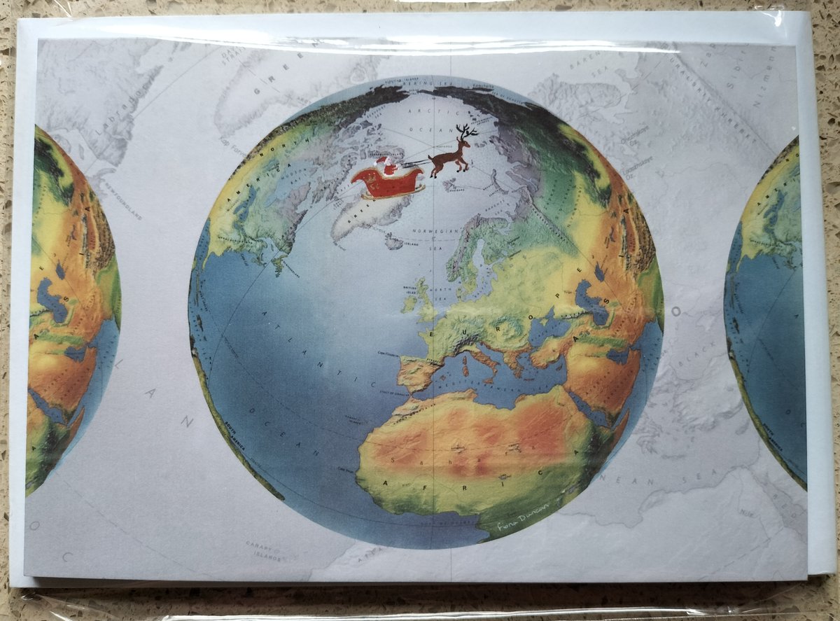 LincolnMapLady's tweet image. #ChristmasInJuly
Even #ChristmasCards can feature #VintageMaps!
The Journey Begins on a map of the world from 1961
Planning early to spread the cost!
#EarlyBiz #LincsConnect #MHHSBD
original-art-prints.sumupstore.com/product/the-jo…