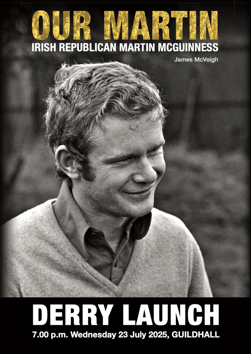 BooksBtp's tweet image. Derry book launch of Our Martin - today 7pm