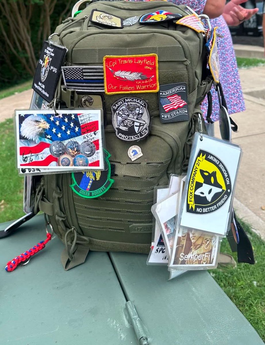 Last night was my last night to pay tribute to the Fallen. Been doing it 12 yrs  just tired 😪. Im out of gas figured up close to 20k . Wish i could do it automatically..