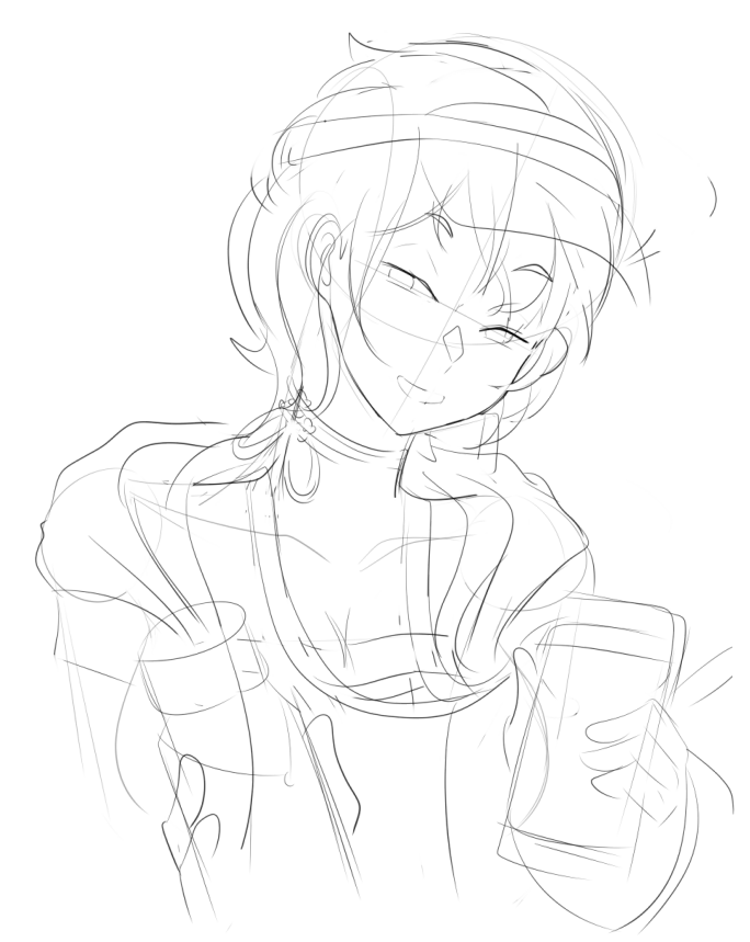 shadowsky_exe's tweet image. when you got the perfect song for the image you want to draw