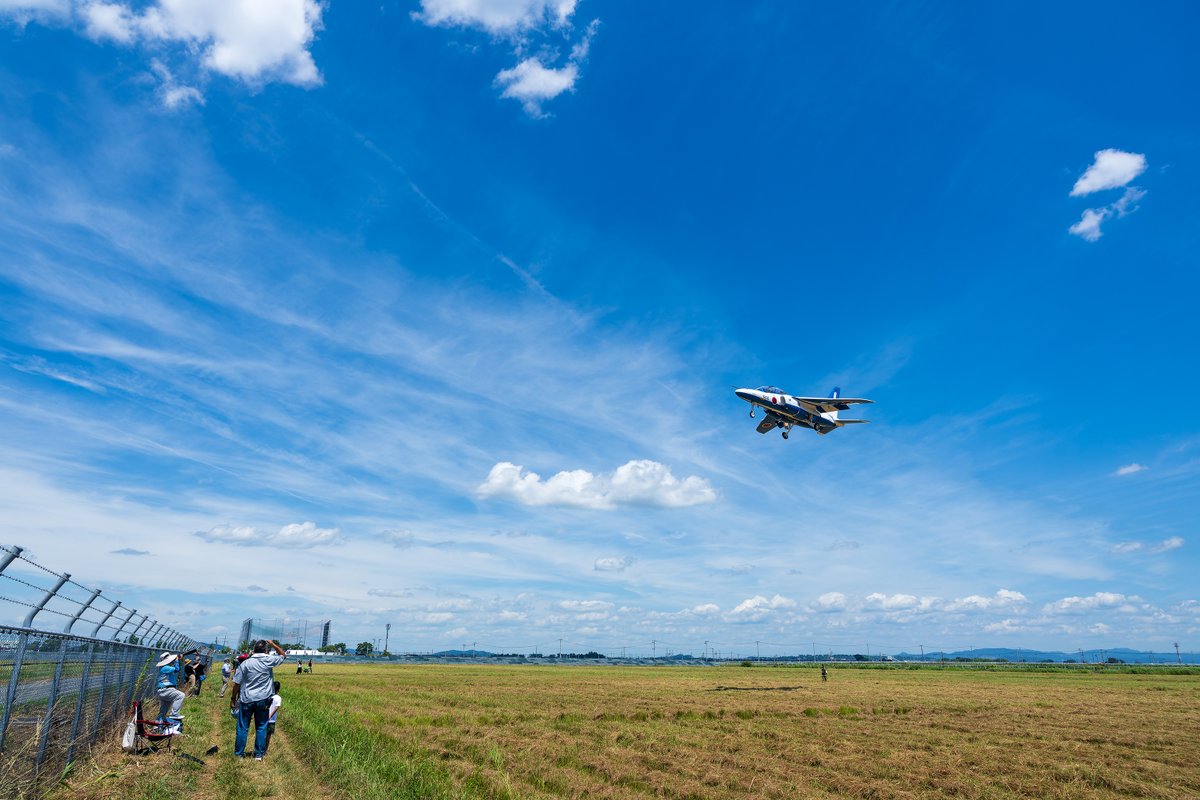 ArgusGOLD's tweet image. 2025/07/23
松島基地
Nikon Z9 + NIKKOR Z 24-70mm f/4 S, 1/1000, F9, ISO200
気温34度で田んぼは熱風でメラメラでした
#松島基地
#ブルーインパルス