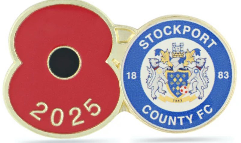Jon Keighren (@jonkeighren) on Twitter photo The 2025 <a href="/StockportCounty/">Stockport County</a> Poppy pins are now available. All profits go to <a href="/PoppyLegion/">Royal British Legion</a>. You can order yours here from the Poppy Shop tinyurl.com/ytw4p6b2 The 2025 <a href="/StockportCounty/">Stockport County</a> Poppy pins are now available. All profits go to <a href="/PoppyLegion/">Royal British Legion</a>. You can order yours here from the Poppy Shop tinyurl.com/ytw4p6b2
