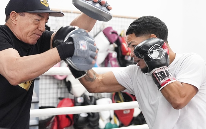 beat_macc's tweet image. 王者ロサが公開練習
サラス氏とコンビ「高見の弱点を突いていく」
📸Naoki Fukuda
boxingnews.jp/news/112788/