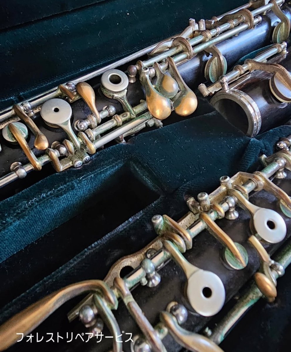 【フォレストリペアサービス】です。
本日は近くの学校さんにダブルリード楽器の調整へお伺いしました。

一週間後にはコンクールが始まります。
楽器の管理もですが、毎日暑いので体調管理にも気を付けて頑張っていただきたいですね😊