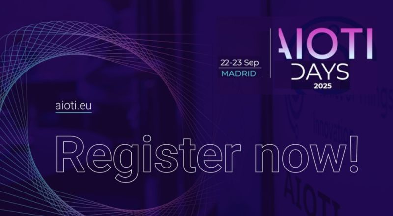 AIOTI_EU's tweet photo. ✨ Join innovators and leaders at #AIOTIDays2025! 
Two days packed with discussions, projects, and networking opportunities. Plus, the #GIECS Scientific Conference! 🚀

Register now! 👉 https://t.co/7Rz3pjX1Bs

#AIOTI #AIOTIDays2025 #IoT #DigitalTwins
#ComputingContinuum https://t.co/LxDqgO0fNM