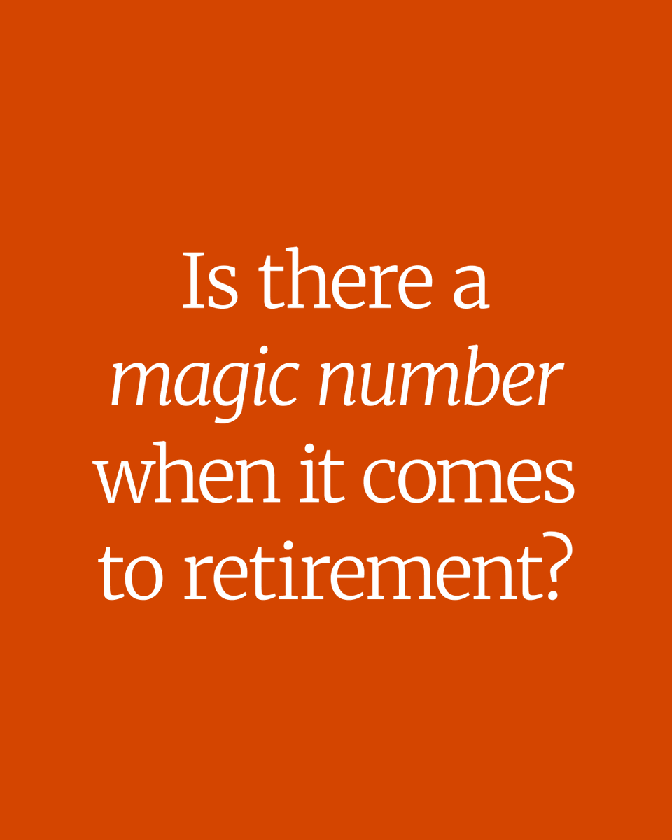 How much do you need to retire? With the right tools and strategies, you can set yourself up for a fulfilling future.  mlc.com.au/personal/retir… 

Products issued by NULIS Nominees (Australia) Ltd. Visit mlc.com.au for PDS &amp; TMD. Consider if it’s right for you.