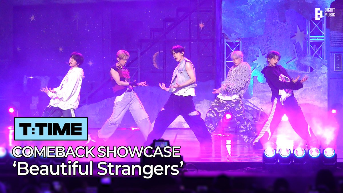 TXT_bighit's tweet image. ‘Beautiful Strangers’ stage @ 'The Star Chapter: TOGETHER' COMEBACK SHOWCASE | T:TIME | TXT (투모로우바이투게더)
(youtu.be/DXeVacfP3-A)
#투모로우바이투게더 #TOMORROW_X_TOGETHER #TXT
#TheStarChapter #TOGETHER #BeautifulStrangers
