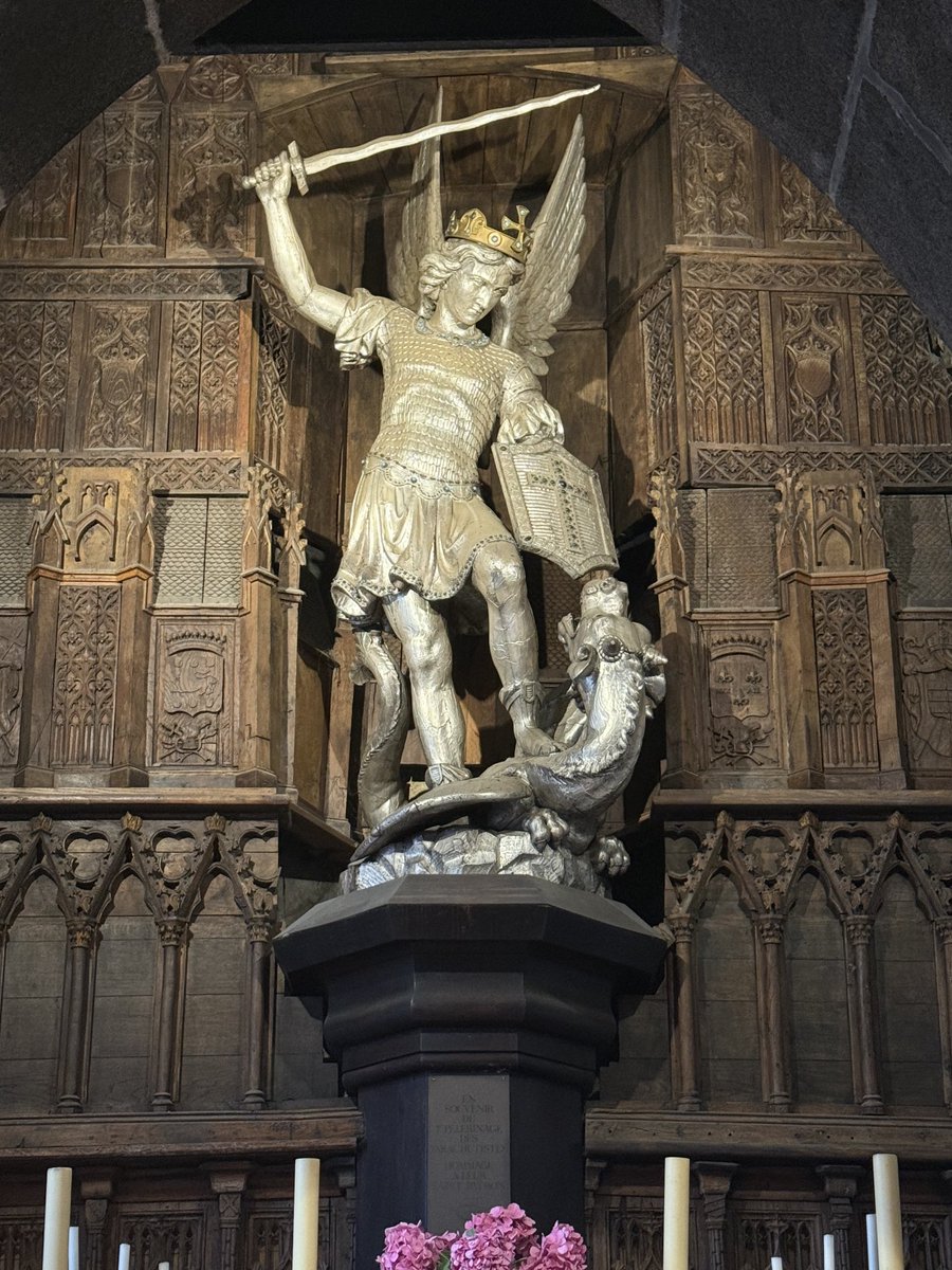 GChristiemd's tweet image. St Michael the archangel, defend us in battle!