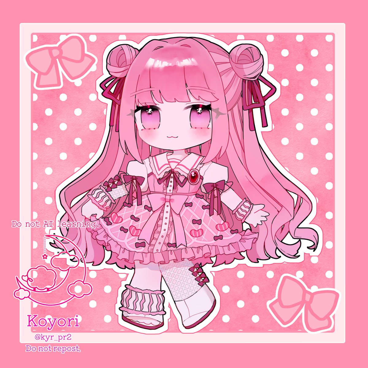 kyr_pr2's tweet image. ·.⟡ 𝕔𝕠𝕞𝕞𝕚𝕤𝕤𝕚𝕠𝕟 ︎︎⟡.·
SDご依頼です.ᐟ.ᐟぴんく.ᐟ.ᐟ
ご依頼ありがとうございました💓
#有償依頼 #イラスト #Commission #SD