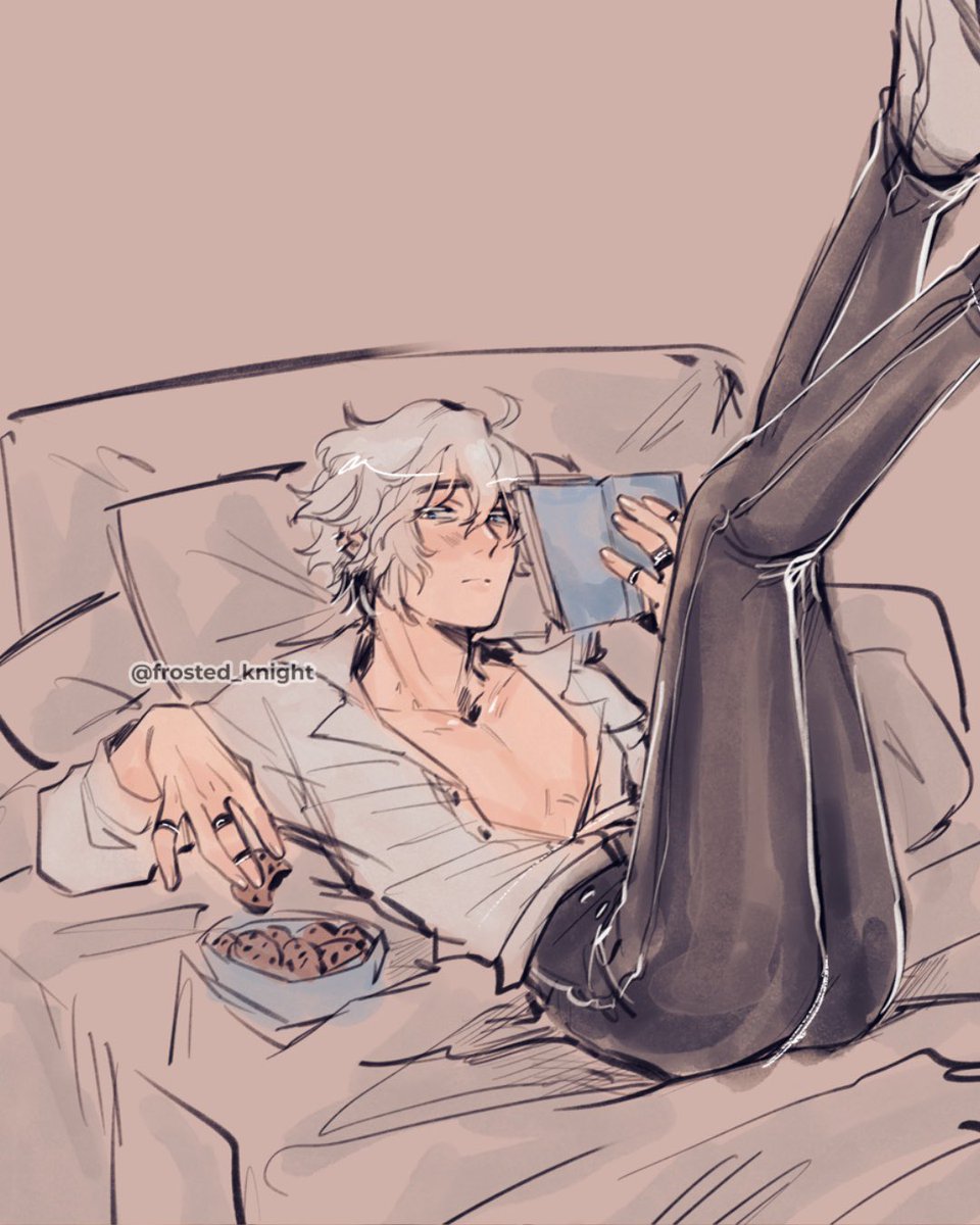 frosted_knight's tweet image. Some OC art that I forget to post ✨