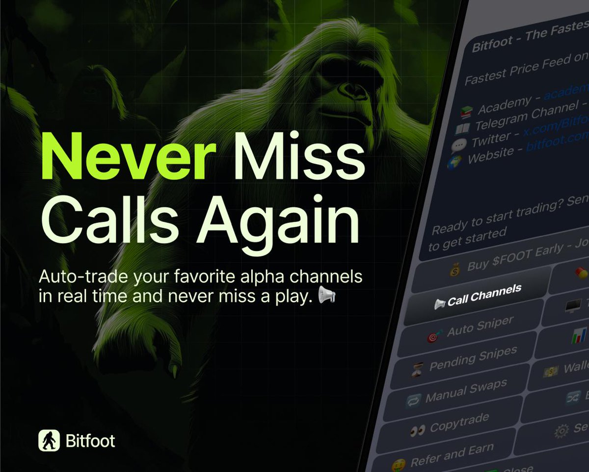 🔥 $titcoin Alert! 🔥
🧫 Community Growing: 21,769 holders  
🧬 Mint Address: FtUEW73K6vEYHfbkfpdBZfWpxgQar2HipGdbutEhpump  
🌟 AI Analysis &amp; Red Flag Detection 🌐 bitfoot.com/en  
🌊 Ride the wave early—join BitFoot’s presale! bitfoot.com/en