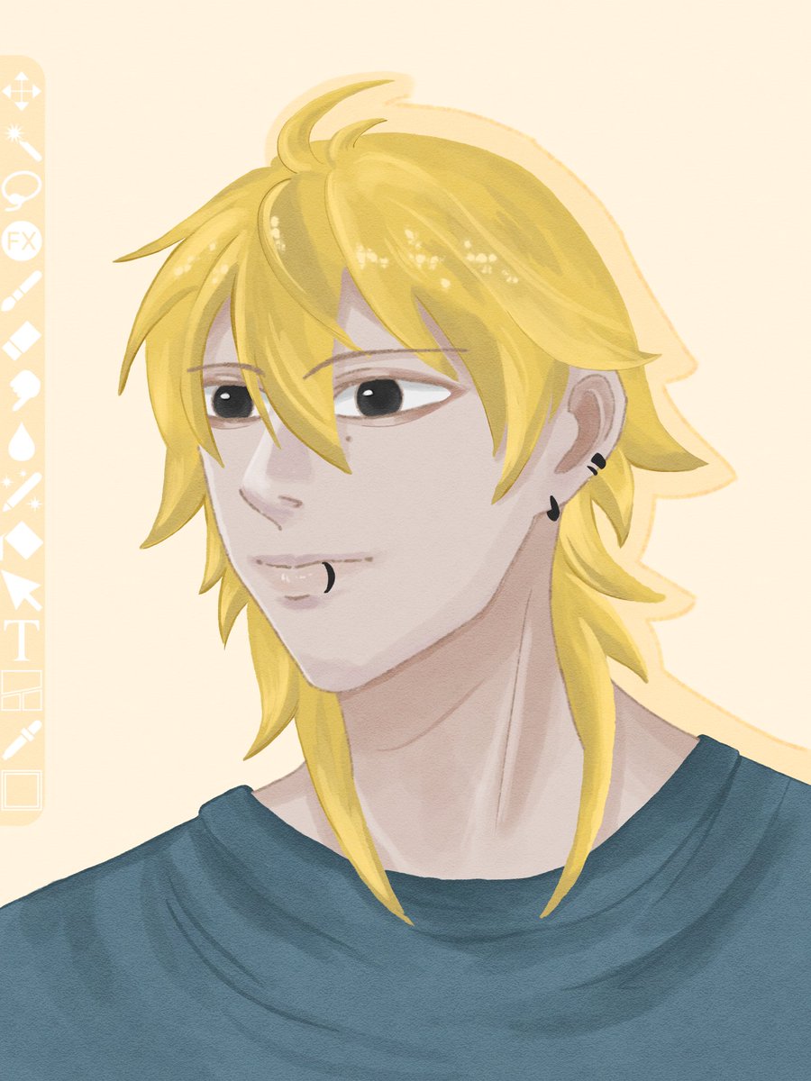 my 1st art trade ever! its for <a href="/4ltschmerz___/">Ash || comms📌</a> 
menggambar anak lanangnya:D