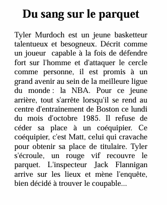 DimVtn89's tweet image. 🆕📕 Sortie prévue le 01/08
📩 Pour le commander, il suffit de m'envoyer un DM ou un mail (bio)
Fiction où l'intrigue se passe à Boston ☘️🏀
🔁Un RT, un like ou un petit commentaire, c'est toujours appréciable. Merci.
Au plaisir d'échanger sur ma passion pour la balle orange.