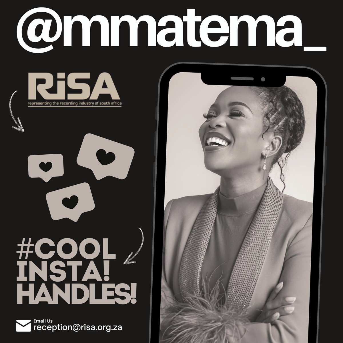 RiSARAV's tweet image. #CoolInstagramHandles!
@mmatema_
mmatema
Wife | Mama | Musician | presenter | Actress |Founder of the @mmatemamoremifoundation @youngmarriedfabulous & @womencomeworship_