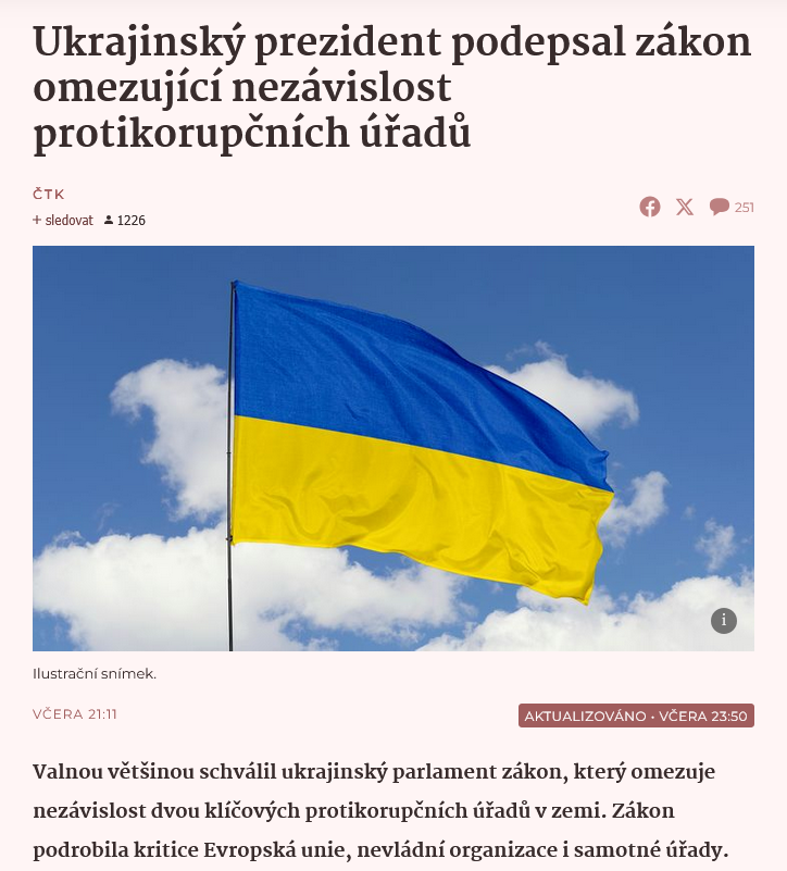 FialovaD's tweet image. Ukrajinská mafie a oligarchové utužují moc. Tak posílejte blbci ze Západu více peněz a více techniky a zrychlete, jakoby ukazoval Zelenskyj.
Toto máme podporovat a tleskat tomu? To musí skončit, tohle fakt nechci a nikdy nebudu podporovat. Špína.