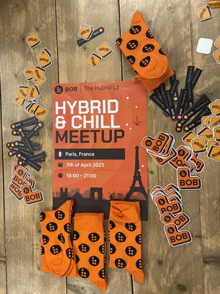 "Hybrid &amp; Chill" meetups are back! 👥🧡

We're continuing our grassroots effort to connect with the BOB community, bringing together builders, investors, and anyone passionate about the ₿O₿ movement. 🌎

So far, we've had amazing times in 
Akure 🇳🇬, 
Istanbul 🇹🇷, 
Paris 🇫🇷,