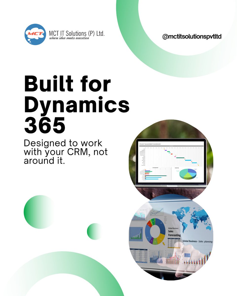 mctitsolutions's tweet image. Simplify sales.
Track, nurture, and close deals faster — all inside Dynamics 365.
Streamlined workflows, fewer clicks, more control.

#SalesMadeSimple #CRM #Dynamics365 #SalesJourney