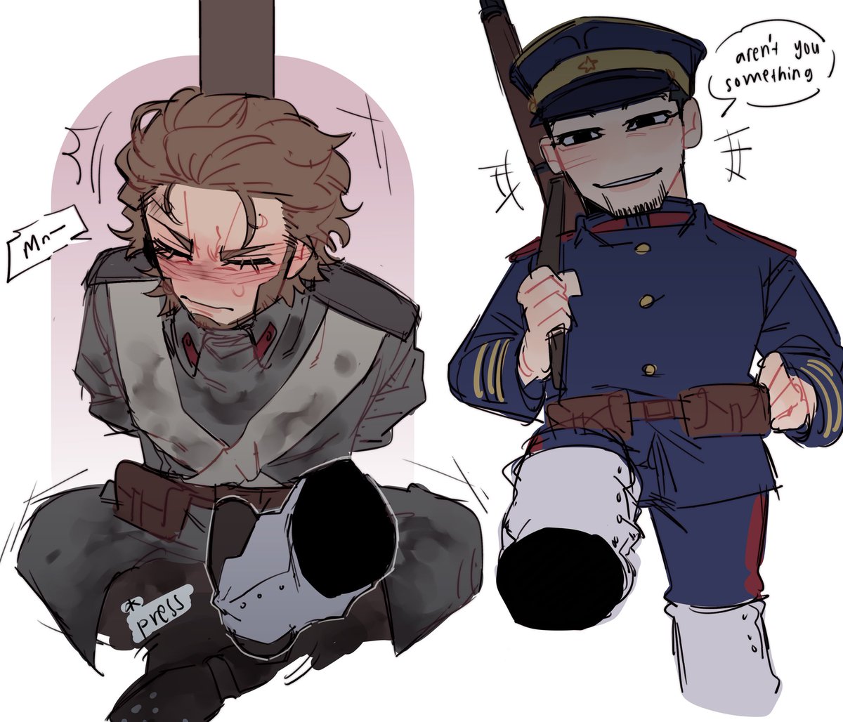 reignspow_'s tweet image. This is from a fanfic titled "The end of sacrifices" by Anonymous on AO3 i read a whiiillleeee ago. Idk i just feel like sharing them here, i like the headcanon they made for vasily.