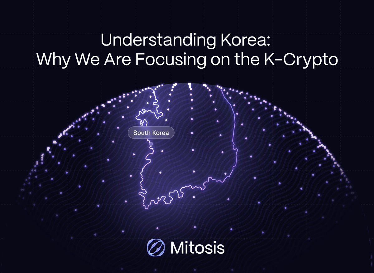 Understanding Korea: Why We Are Focusing on the K-Crypto

Since last year, Mitosis had the opportunity to meet builders and operators in the Korean crypto ecosystem—first through Liquidity Summit at KBW 2024(x.com/MitosisOrg/sta…), and recently during Mitosis &amp; Friends: Seoul