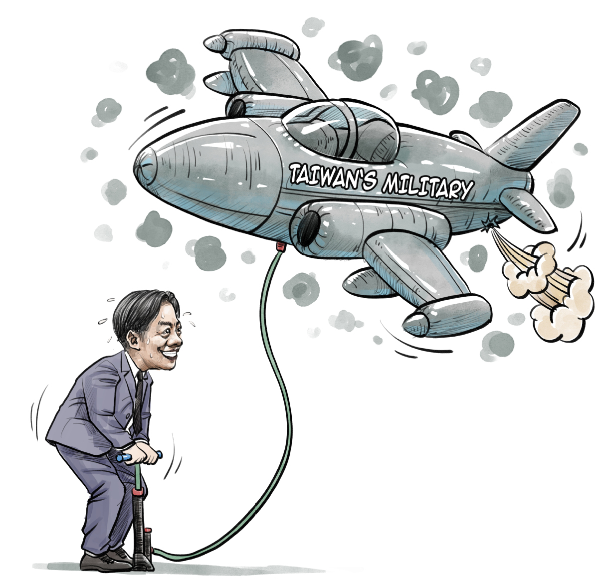 ChinaDaily's tweet image. Despite #Taiwan's Democratic Progressive Party's attempts to enhance military readiness, it cannot withstand the People's Liberation Army's capabilities of countering "Taiwan independence" separatists, nor can it stop the inevitable reunification of the motherland, officials and…