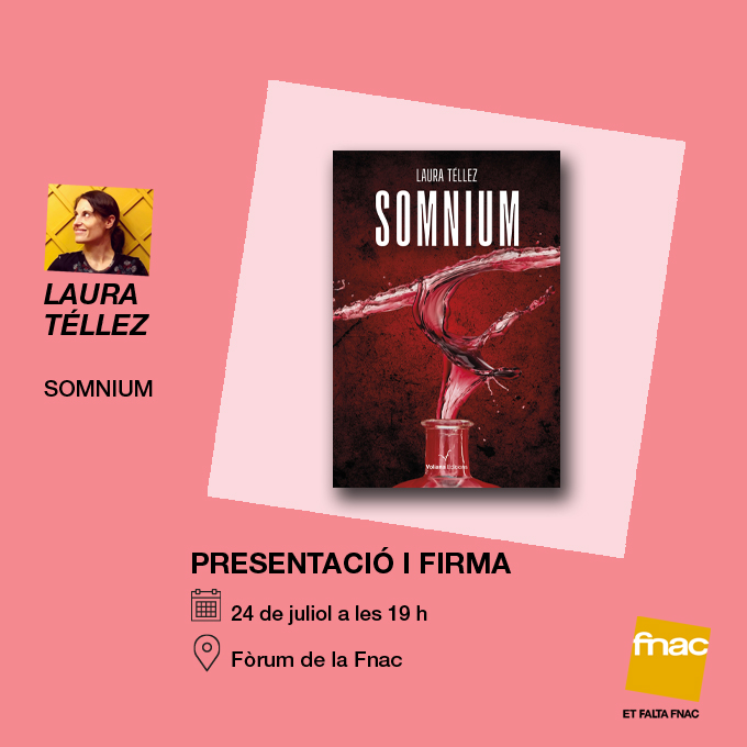 FNACANDORRA's tweet image. Una novel·la gòtica amb una trama carregada de venjança, horror i llibertinatge, que gira al voltant de Somnium.
El 24 de juliol, a les 19 h, al Fòrum de la Fnac, l’escriptora Laura Téllez (@lautevi) presentarà "Somnium" (@volianacat).