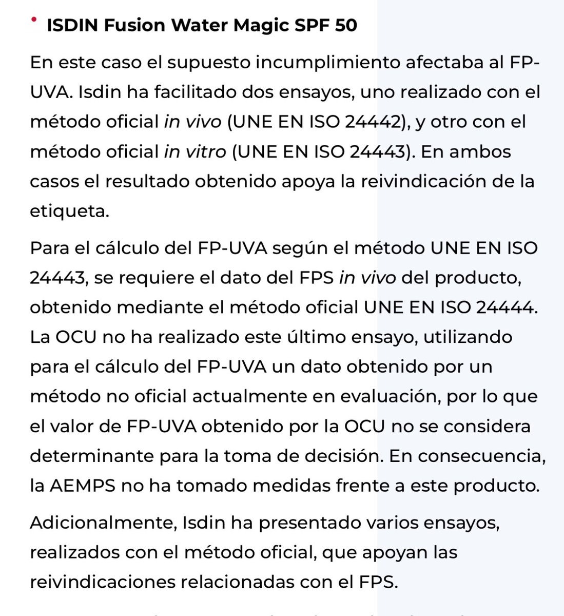 AerthH's tweet image. เห็นดราม่า Euroconsumers ออกมาตรวจ SPF กันแดดในท้องตลาด (ไทยควรมี ตรวจได้ รายงานได้โดยไม่ถูกฟ้อง) กันแดดหลายตัว ไม่ได้ตามเคลมบนกล่อง หลายแบรนด์โดน Lot เก่าๆไป แน่นอนว่า กันแดดมันคงเสื่อม จากระยะเวลา & การขนส่ง & อุณหภูมิบน Shelf
ISDIN ยังโดน แต่เค้ามีผล Test IN VIVO ทุก Lot…