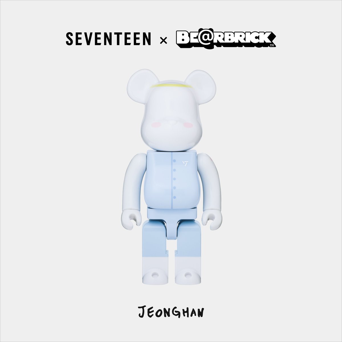 pledis_17jp's tweet image. SEVENTEEN×BE@RBRICK
JEONGHAN’s BE@RBRICK📝
かわいらしい天使のデザイン
腕や足に小さく入ったハートがポイント!
#SEVENTEEN
#SEVENTEENxBEARBRICK