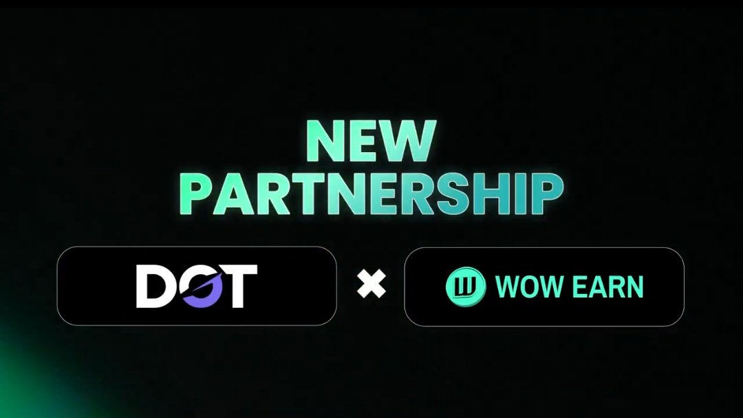 ABofgoodlife's tweet image. Partnership Alert 📢
Partnership Alert 📢
WOW EARN x Dot.ai: Smarter Earning Begins Here
We’re excited to announce our partnership with @TrainDotAI_ ➖️ a powerful AI learning platform designed to make Web3 education more personal, intelligent, and…
