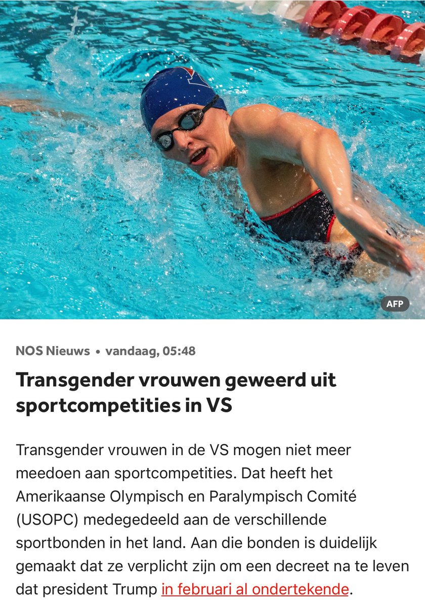 GideonvMeijeren's tweet image. Onzin. Iedereen mag blijven deelnemen aan sportcompetities, alleen worden mannen geweerd uit vrouwencompetities.
Wel zo eerlijk voor de vrouwen.
#nosfakenews #FVD