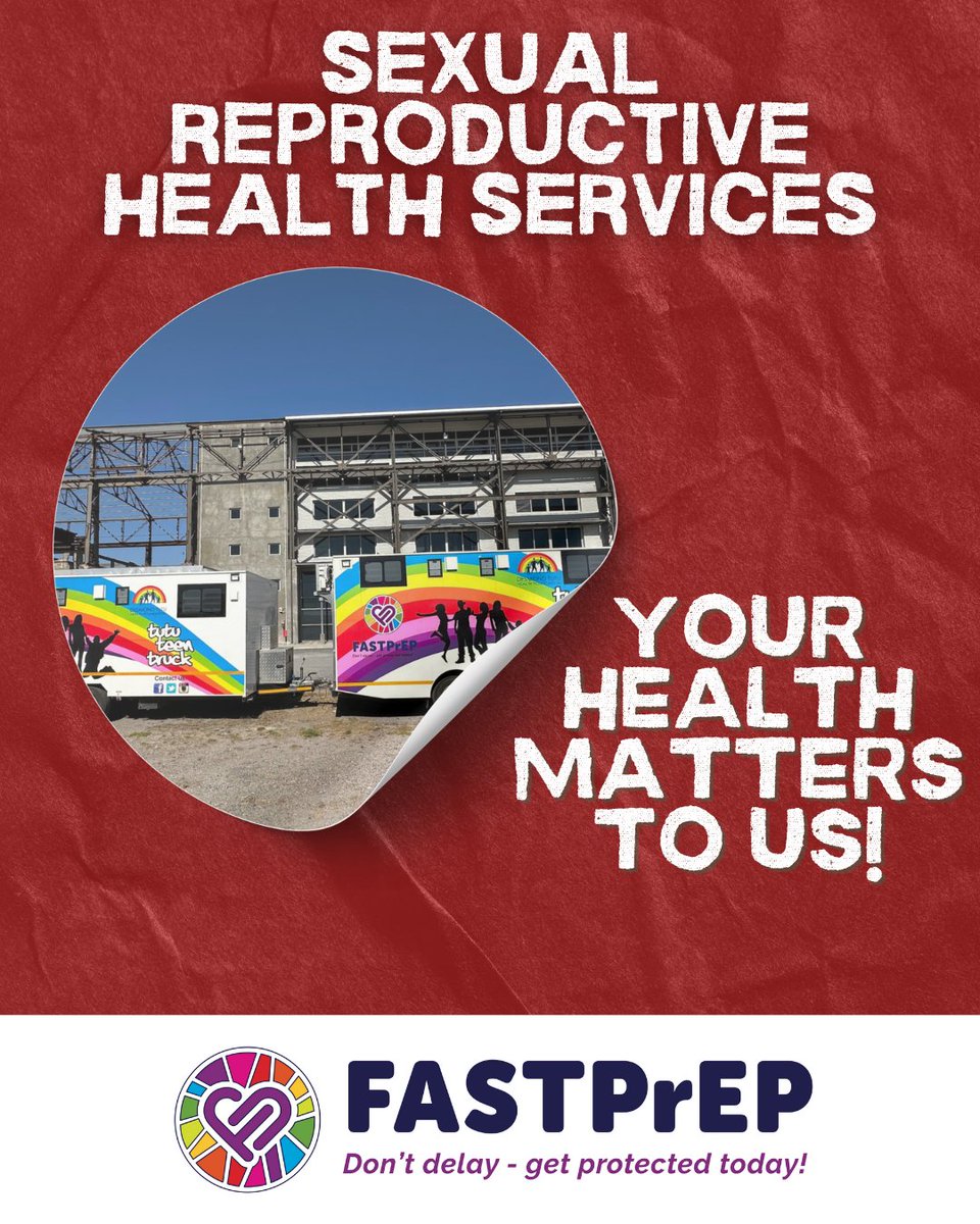FASTPrEPstudy's tweet image. 🏥 Your health matters to us hence we bring it closer to you!
Visit our mobile clinics 🚑 for youth-friendly, free and confidential health services.
#healthforall #mobileclinichealth #preexposureprophylaxis #hivfreegeneration #sexualhealth
