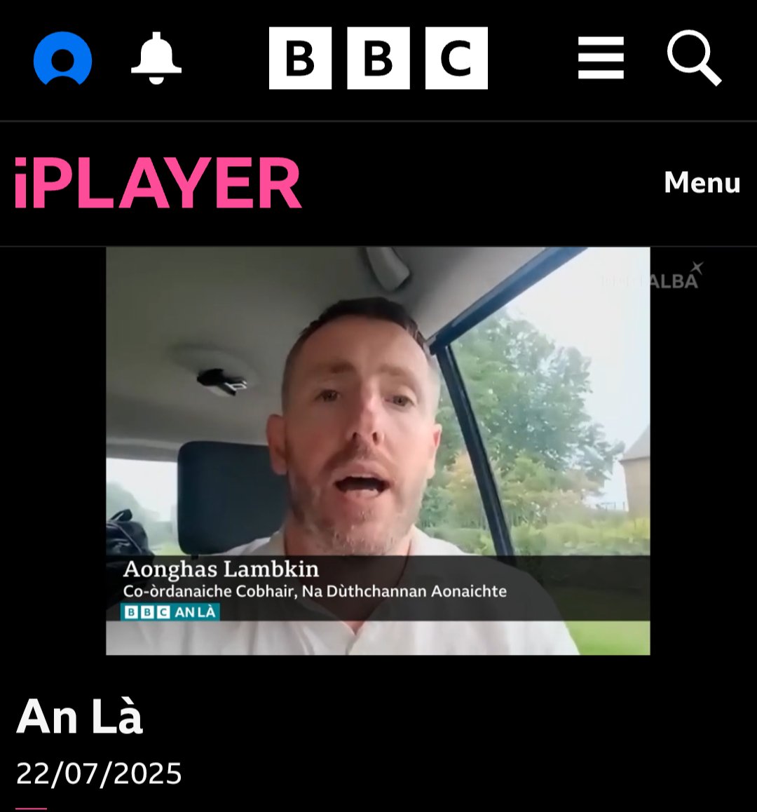 AngusELambkin's tweet image. Tha cursaichean ann an Gaza tamailteach.
bbc.co.uk/iplayer/episod…