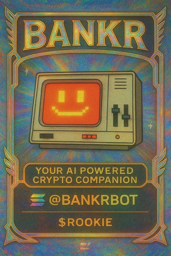 <a href="/0xDeployer/">deployer</a> <a href="/bankrbot/">Bankr</a> Amazing project ! I just found out about $BNKR when I was searching the new $ROOKIE cards that were released ! 

$ROOKIE CARDS FOR CRYPTO - 1ST OF ITS KIND. NFT(now) &amp; Physical (soon)
****Brining ALL the communities together***

<a href="/ROOKIECARDNFT/">ROOKIE NFT</a> 
<a href="/DRZAONECTO/">DRZA</a> - doxx dev